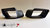 R-Magic Style Oil Cooler Air Ducts (Pair) Mazda FD RX7